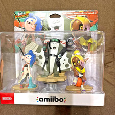 amiibo Splatoon Raiders Set Deep Cut Shiver Frye Big Man Nintendo Figure NEW picture