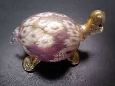 Murano Glass Small Turtle Made In Italy 3.5