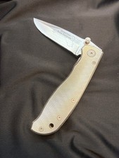 Ontario 8856 American Hero Operation Iraqi Freedom OIF Folding Knife China picture