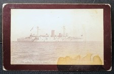 Rare photo US Navy ship MAN-OF-WAR/USS CHARLESTON C-2 Spanish American War 1900s picture