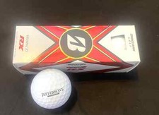 JEFFERSON'S BOURBON BRIDGESTONE TOUR B RX  GOLF BALL 3 BALL SLEEVE - NEW picture