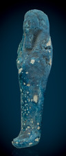Ancient Egyptian Ushabti Shabti Faience Rare Antique Funerary Artifact Figure picture