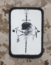 NSWDG DevGru Silver SQN Large 1st Emblem Printed Reflective Copyright Design picture