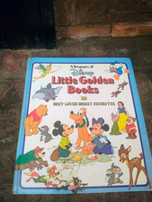 Golden Press Treasury of Disney Little Golden Books Best-Loved Favorites 1978 picture