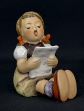 Goebel Hummel Girl With Sheet Music 389 No Crazing Mint picture