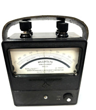 SENSITIVE RESEARCH INTRUMENT CORP. - DC MILLIVOLTS METER DIRECT CURRENT IN CASE picture