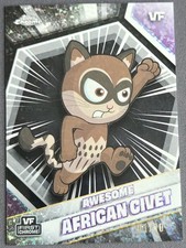 2026 Topps Chrome VeeFriends Awesome African Civet Black Mini Diamond 1/10 Alpha picture