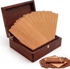 10 Spanish Cedar Sheets for Cigar Humidors, 6.7 x 4.4 x 0.02 Inch Veneer picture