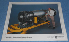 1984 General Electric F404/RM12 Augmented Turbofan Engine Product Info Card picture