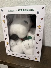 Starbucks x Peanuts Snoopy Plush 2026 - New In Box - Ready to Ship  picture
