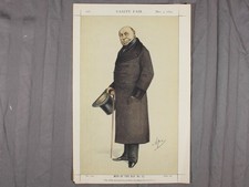 1870 Vanity Fair Caricature Baron Philipp von Brunnow Men of the Day No 15 picture