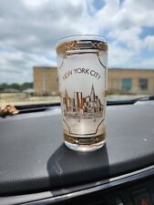 Vintage Culver 22k Gold New York City  Tumbler Drinking HIghball Glass picture
