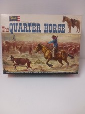 RARE 1963 Revell Quarter Horse Model Kit Complete Unassembled picture