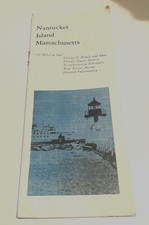 Nantucket Island  MA  Vintage  23 page Booklet  Inns Guest Houses 1966 Rare picture