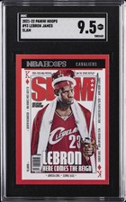 2021-22 PANINI HOOPS SLAM #93 LEBRON JAMES SGC 9.5 picture