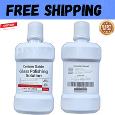 6.6 fl oz (200 ml) Cerium Oxide Glass Polishing Solution - Shake vigorously picture