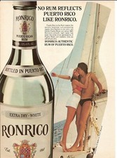 1980 Ronrico Puerto Rican Rum Vintage Magazine Ad picture
