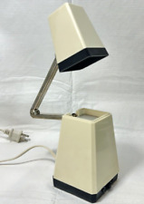 VTG Windsor Folding Pyramid Desk Lamp High Low Intensity Adjustable Works MCM picture