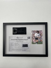 Captain's Armband Wolfgang Overath Signed In Frame Cologne Autograph picture
