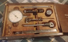 Vintage B.C. Ames Universal Test Indicator No 22C in Case & Box, Waltham Mass picture