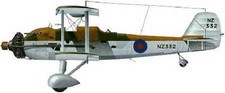 Vildebeest Royal AF Vickers Airplane Wood Model Replica Small  picture
