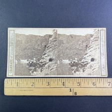 Brunnen Lake Lucerne Switzerland Stereoview Charnaux Savioz Phot N°60 1860s picture