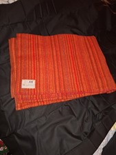 Vintage SAS Airlines Wool Blanket Throw Dale of Norway Pledd Mid Century Flight picture