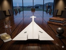 3D Printed XB-70 Valkyrie Model Airplane – Supersonic Bomber Aviation Desk Decor picture