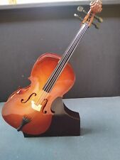 Miniature 9 Inch Replica Cello with Bow, Case, & Display Stand ~NEW~ picture