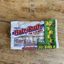 Vintage Baby Ruth Candy Bag Junk Food 90s Empty Nestle Foodie Fun Size Bars picture
