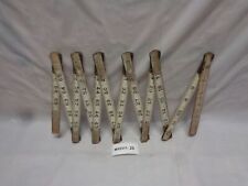 Antique MILLERS FALLS 1450 6-foot Wood Folding Rule picture