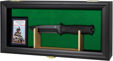 Knife Display Case Collect Pocket Knife Display Stand Military Folding Single Kn picture