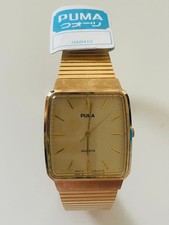 PUMA Wristwatch Quartz Unisex Gold picture
