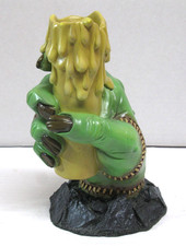 Frankenstein Teleflora Green Monster Hand Halloween Candle Holder 1990s picture