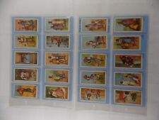 CWS Cigarette Cards African Types 1936 Complete Set 24 in Pages picture