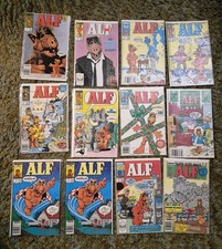Lot of 12 Alf Comics Issues 1, 3,6,7,8,5,13,3,4,17 VF/NM Marvel  picture