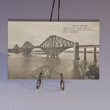 RPPC Edinburgh Scotland 1920s Postcard The Forth Bridge picture