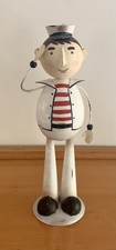 Pier 1 Imports Sailor Painted Metal Glitter Figurine 10