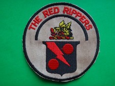 US Navy Strike Fighter Squadron VF-11 THE RED RIPPERS Patch From Vietnam War Era picture
