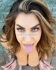 8x10 ANA LORDE GLOSSY PHOTO photograph print hot sexy busty bikini bra model picture