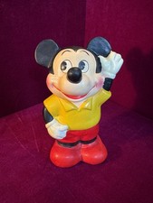 Vintage Walt Disney Productions Mickey Mouse Bank 6 1/4’’ Tall, Made in Japan picture
