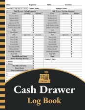 Daily Cash Drawer Log Book: Efficient Cashier Log Book for Smooth Cash Register picture