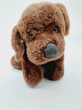 Ganz Webkinz Chocolate Lab Dog Plush Stuffed Animal No Code Retired 9” picture