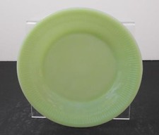 Vintage Anchor Hocking Fire King Jane Ray Jadeite Plate c1945-63 9 1/8