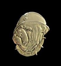 US MARINE CORPS USMC BULLDOG PIN New Old Stock picture