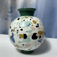 Jonathan Adler Now House Terrazzo Globe Mod Vase 8.25