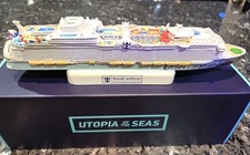 RCL Royal Caribbean Cruise Line UTOPIA OF THE SEAS Cruise Ship Model NEW IN BOX picture