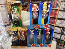 M&M's Novelty Candy Dispensers 5-RARE Australia/3-USA in Boxes Sealed 2006-08 picture