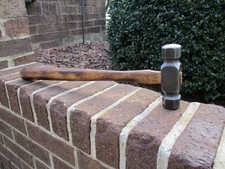 NICE 2.25 Lb Blacksmith Farrier Rounding Forging Hammer Anvil Forge Knifemaking picture