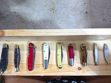 Vintage Pocket Knife Lot 9 Camillus Case Imperial Barlow Schrade Mikov Rybicka picture